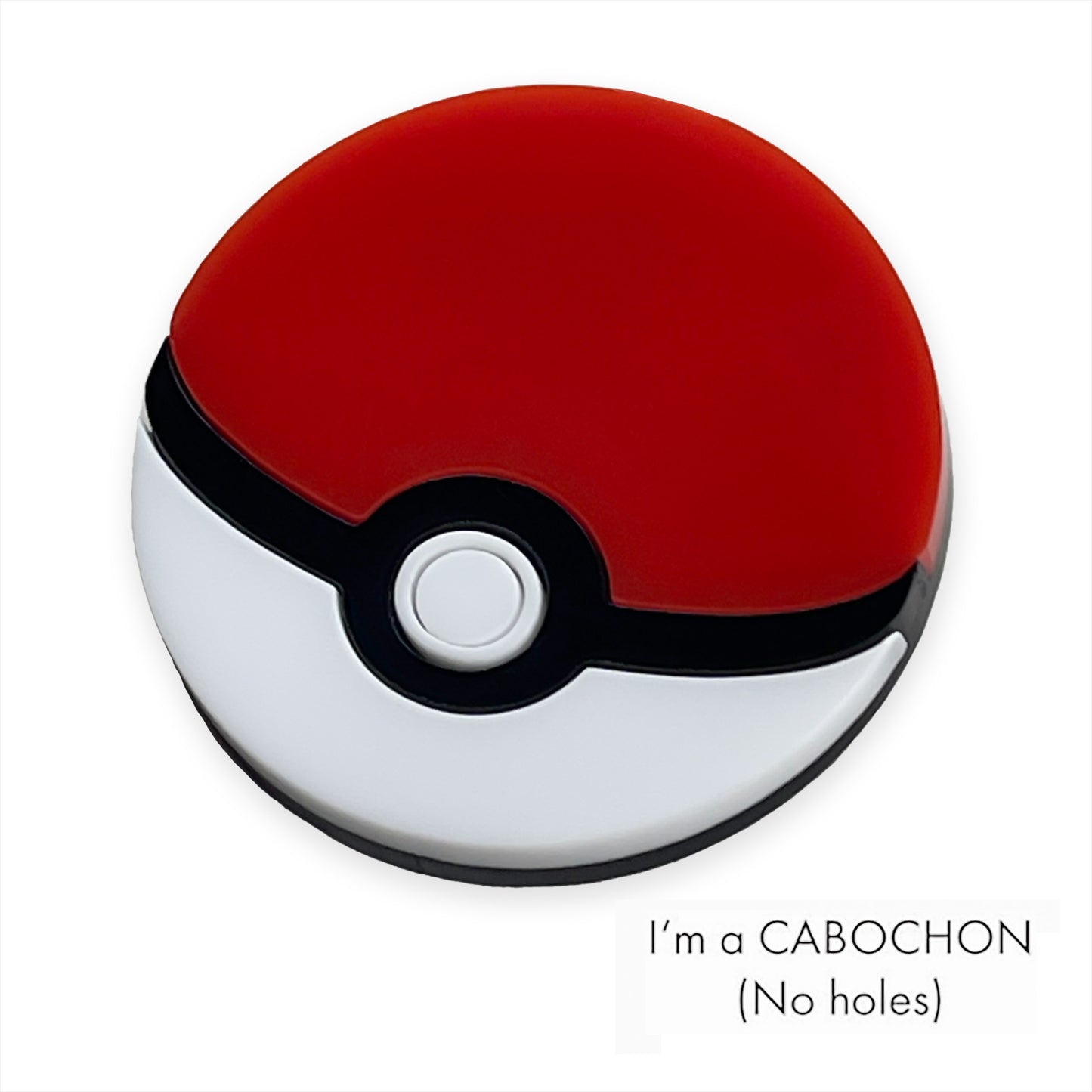Cabochon Pokeball Pokemon deluxe laser cut