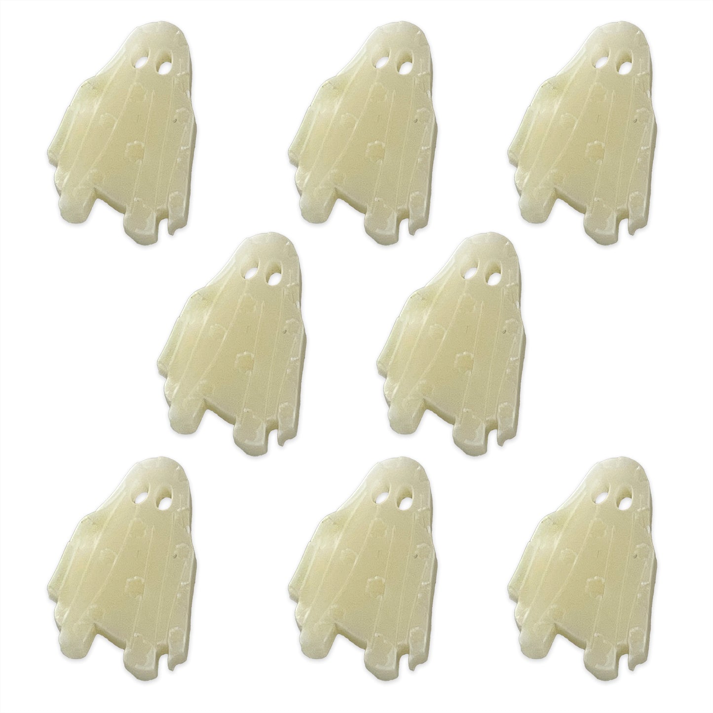 8 Bed sheet ghost cabochons, 2cm