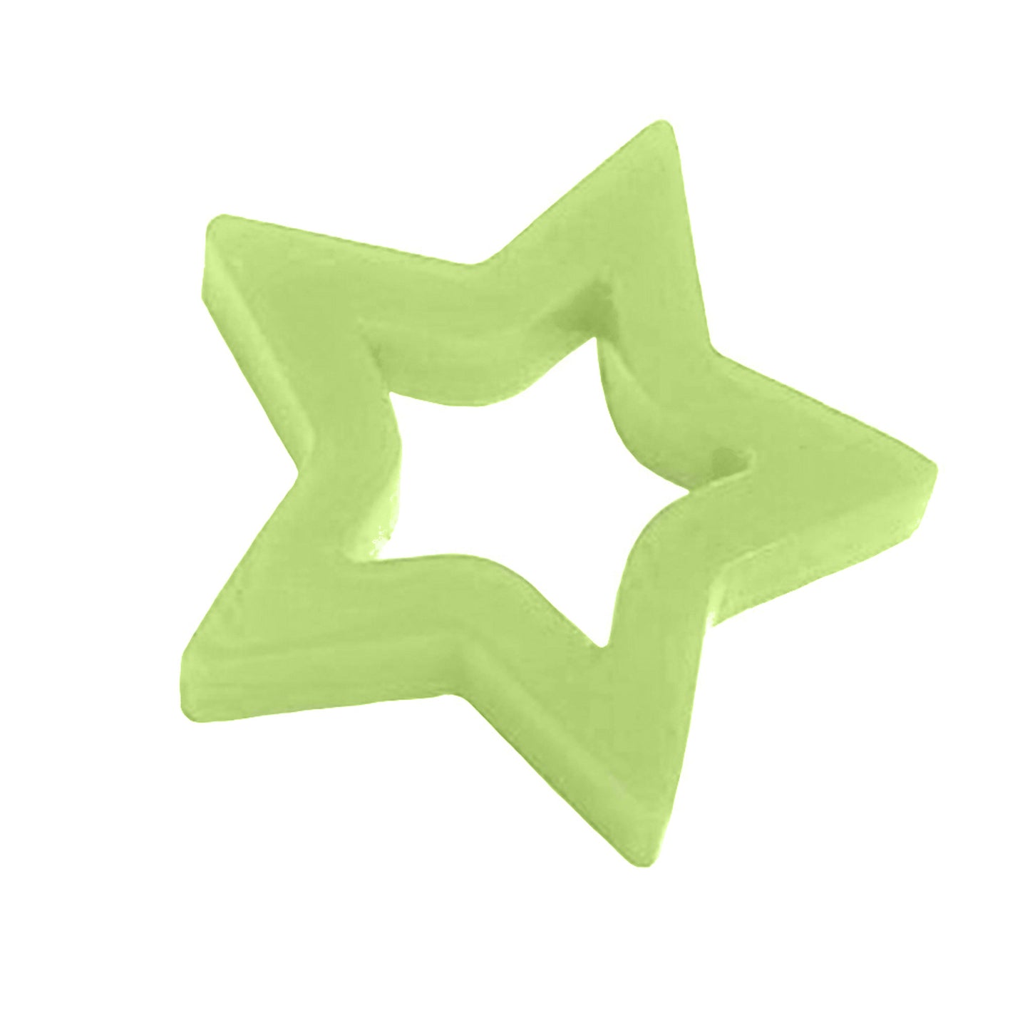 Hollow star large link laser cut