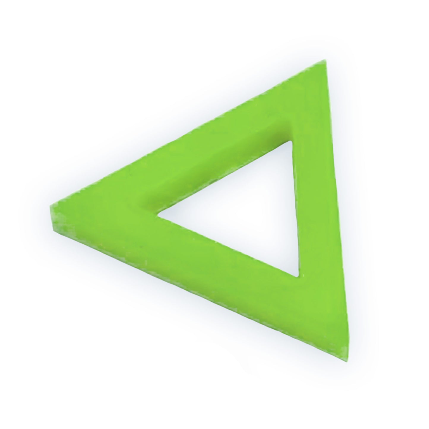 Hollow triangle large link laser cut