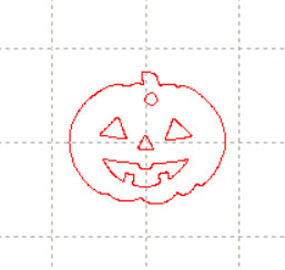 *MP*C* Kawaii Pumpkin charm, 15mm