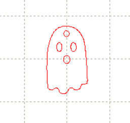 *MP*C* Ghost charm, 15mm