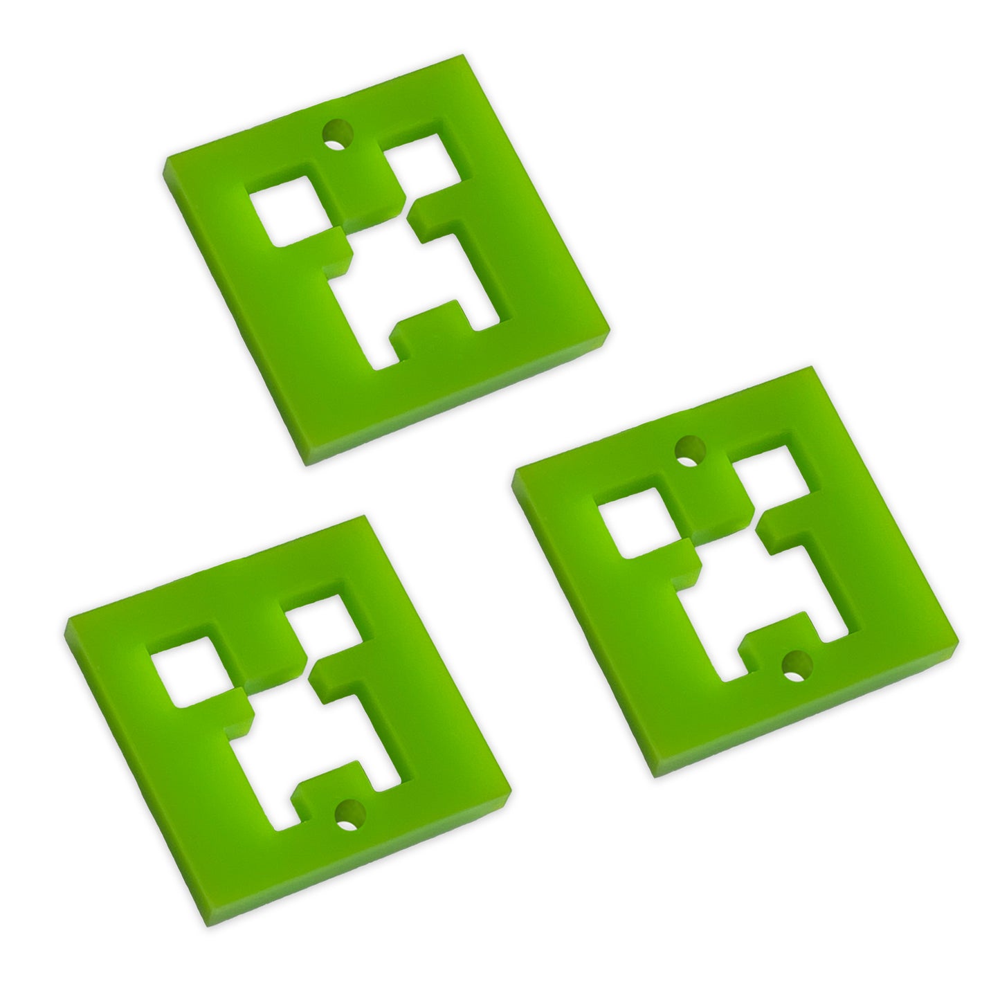 8 Creeper link shapes, 2cm
