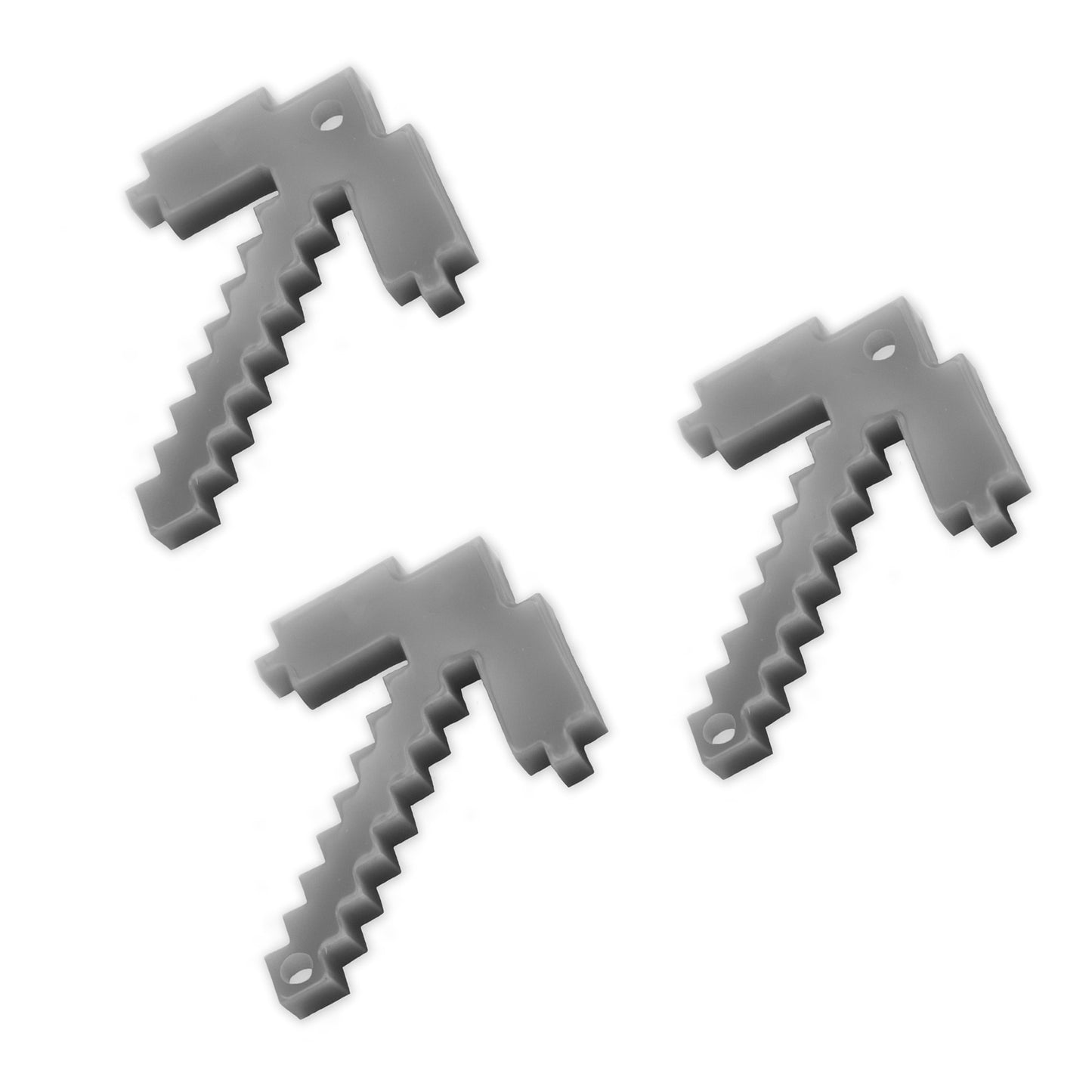 8 Pixel Pickaxe link shapes, 2cm
