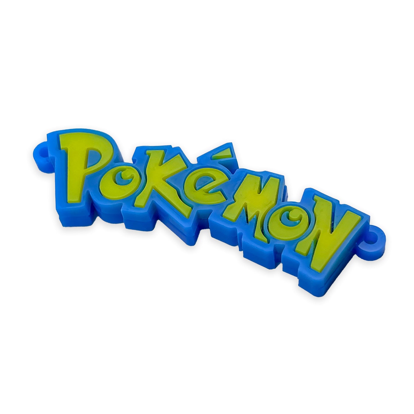 Pokemon logo deluxe laser cut charm