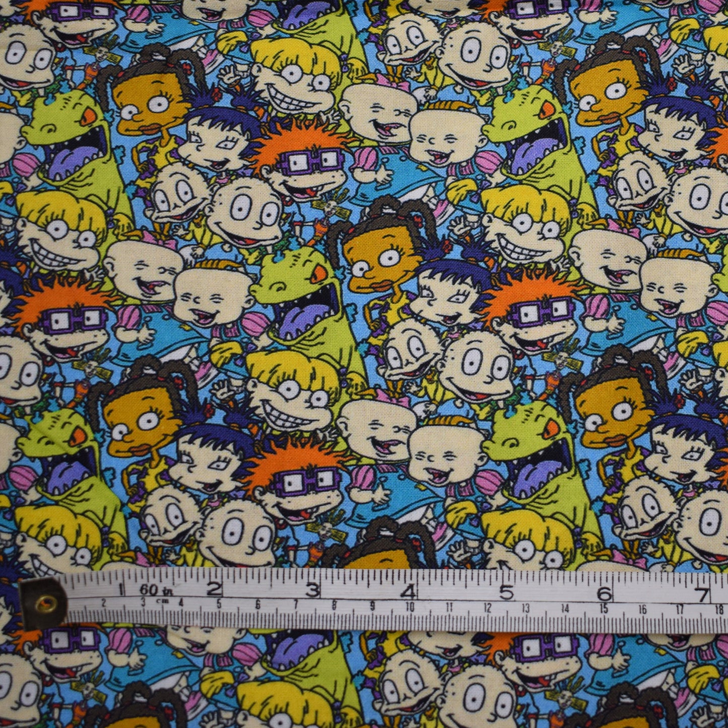 (DISCONTINUE) Rugrats 100% cotton fabrics, HALF METRE