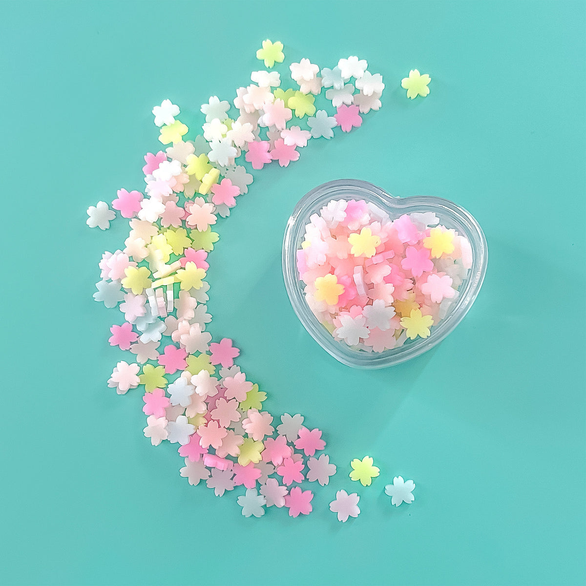 Sakura sprinkles jelly colour, polymer clay 3g