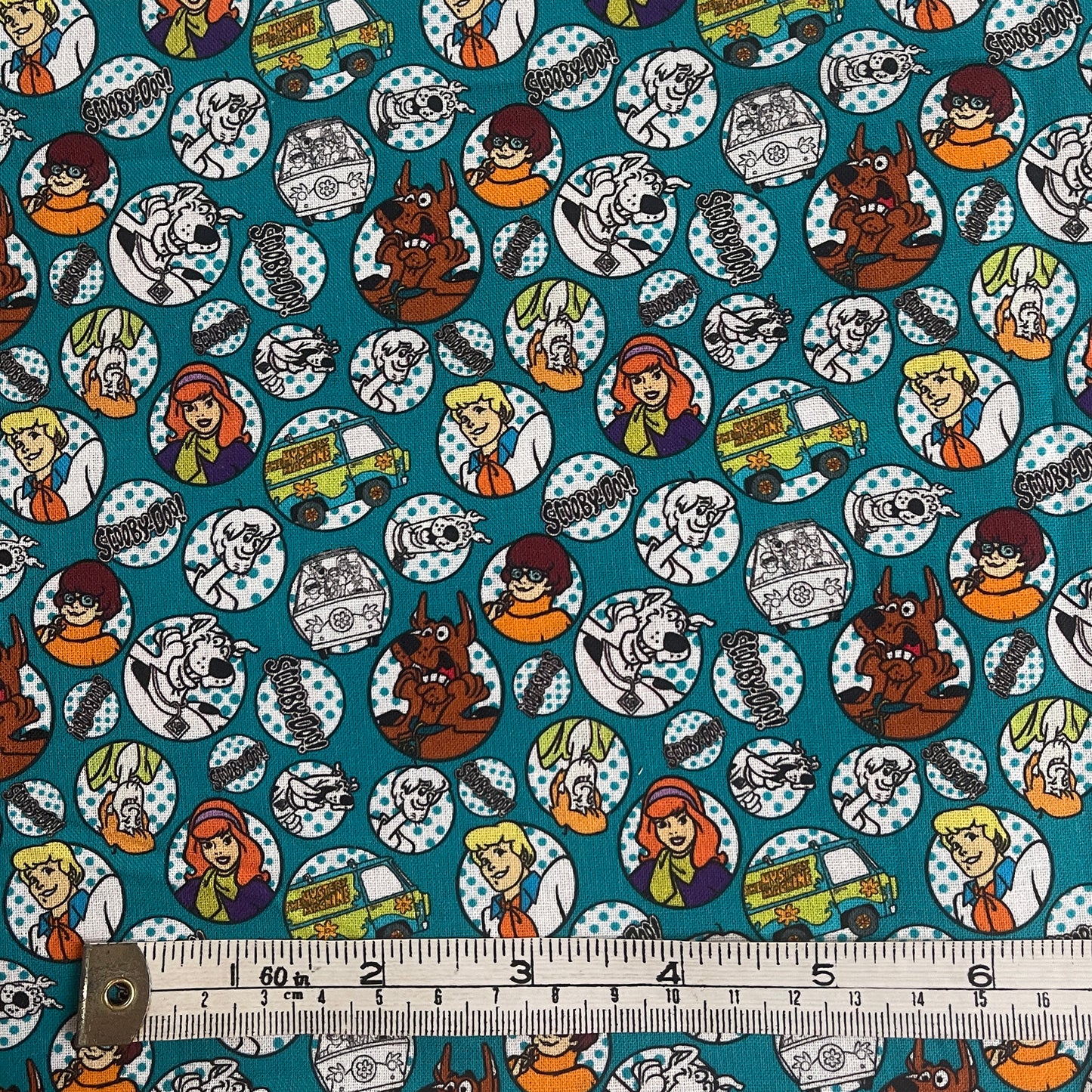 Scooby Doo 100% cotton fabric