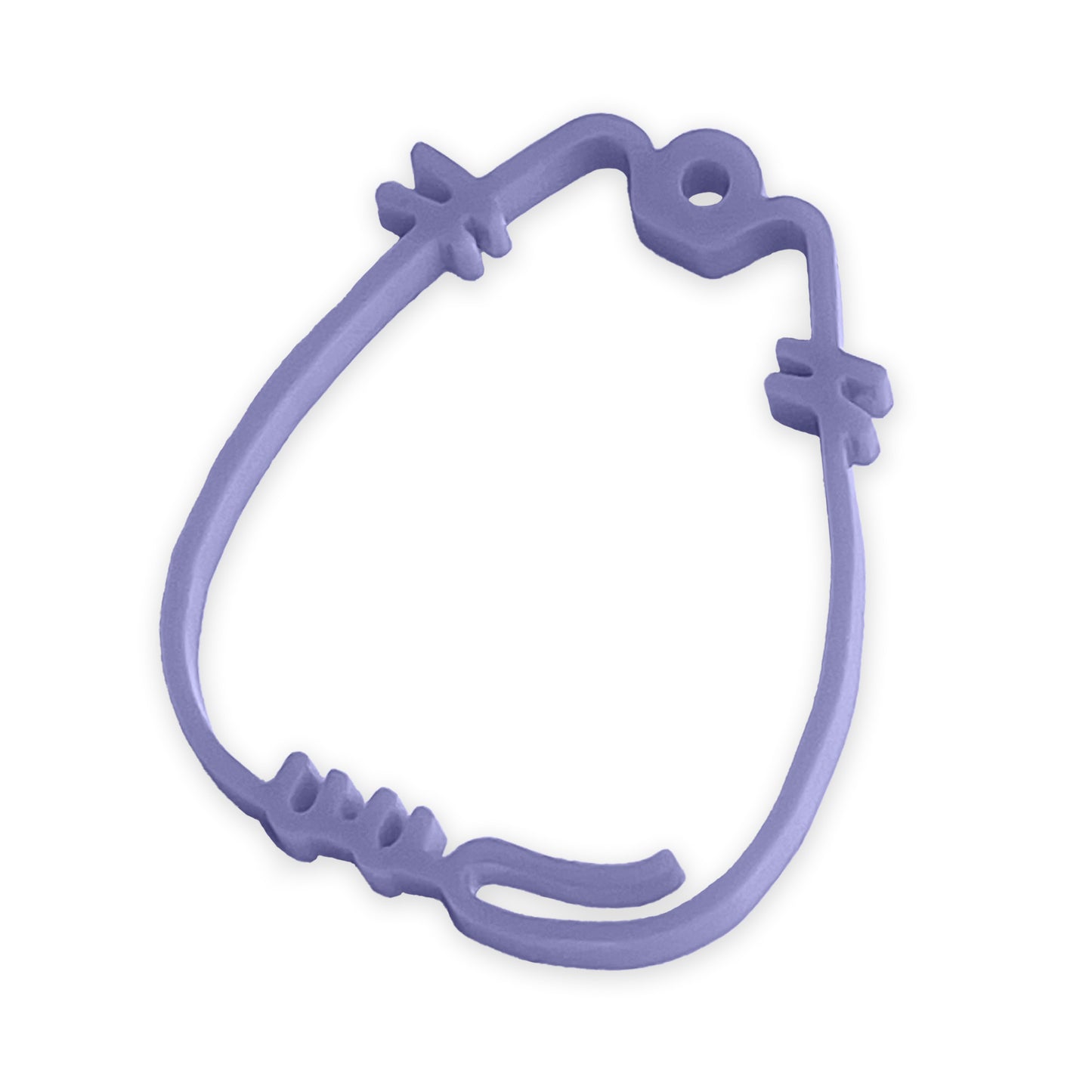 Cat kawaii UV resin bezel charm
