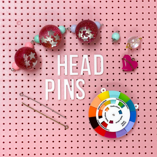 Head Pins ~ 3 ways to use