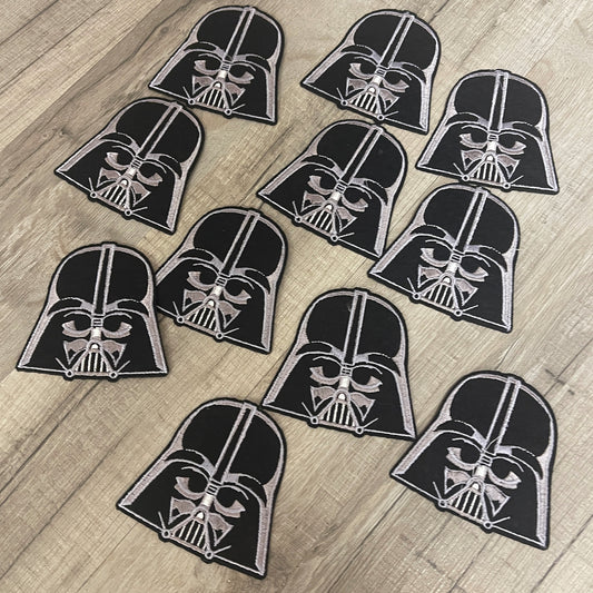 11 x Darth Vader patch 7.5cm x 7.5cm WHOLESALE