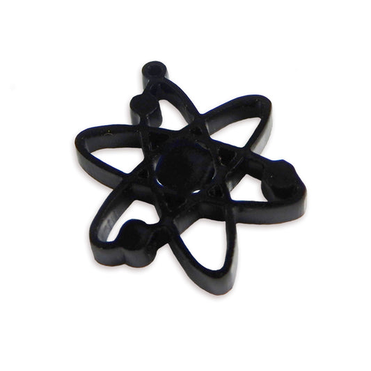 Atom laser cut charm