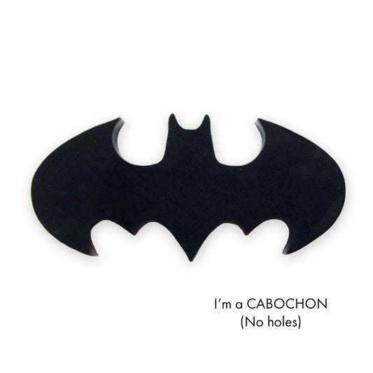 Cabochon Batman classic logo laser cut