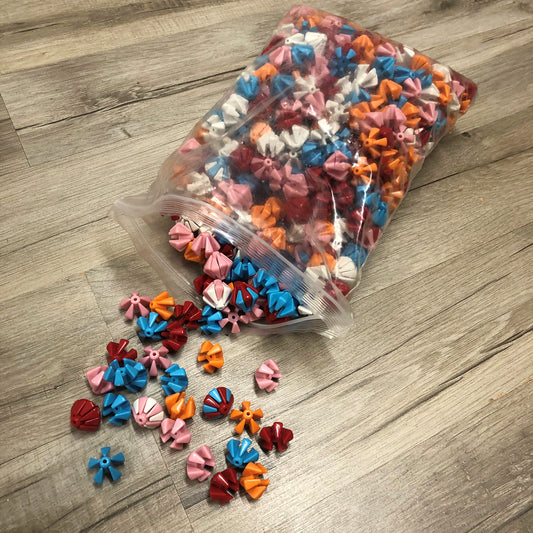 FULL BAG of 2 part mix and match bicone beads