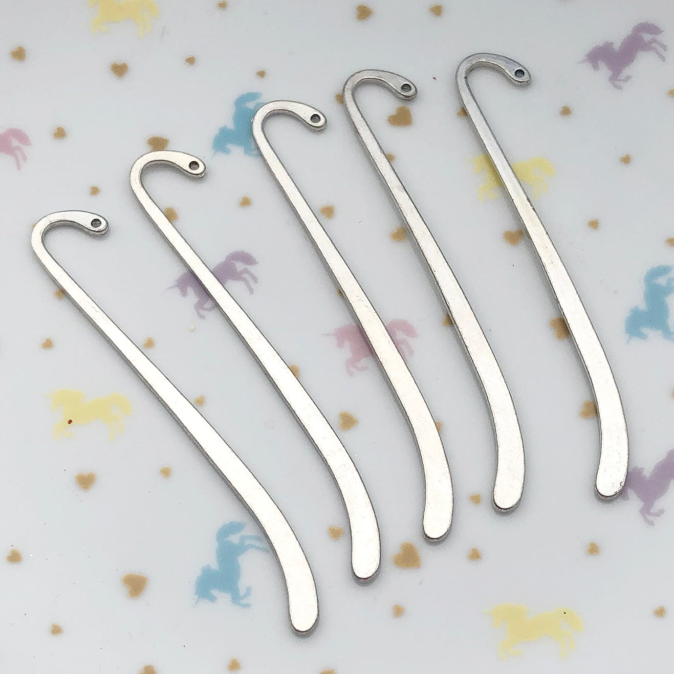 Tibetan silver bookmark blank