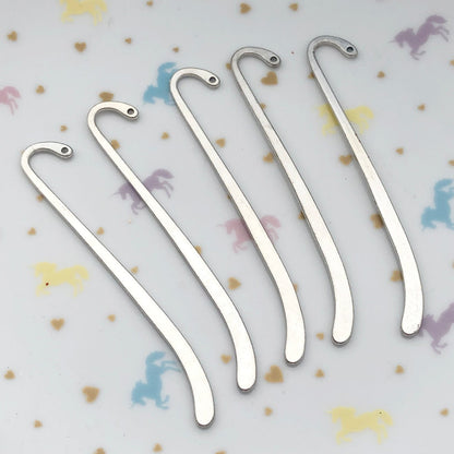 Tibetan silver bookmark blank