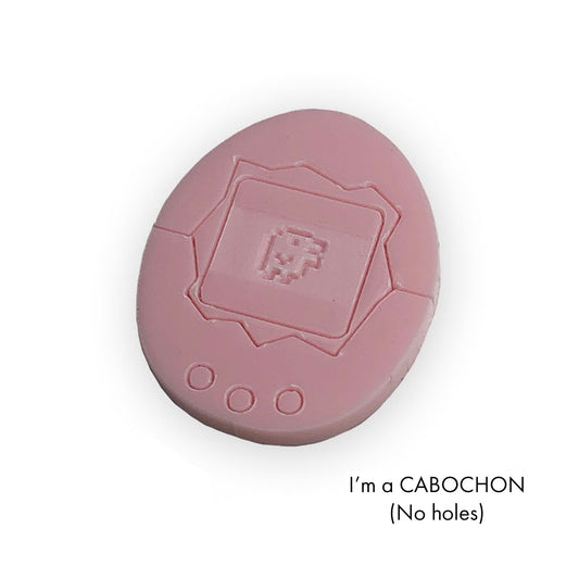 Cabochon Tamagotchi egg laser cut