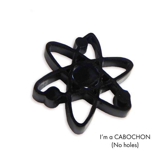 Cabochon Atom laser cut