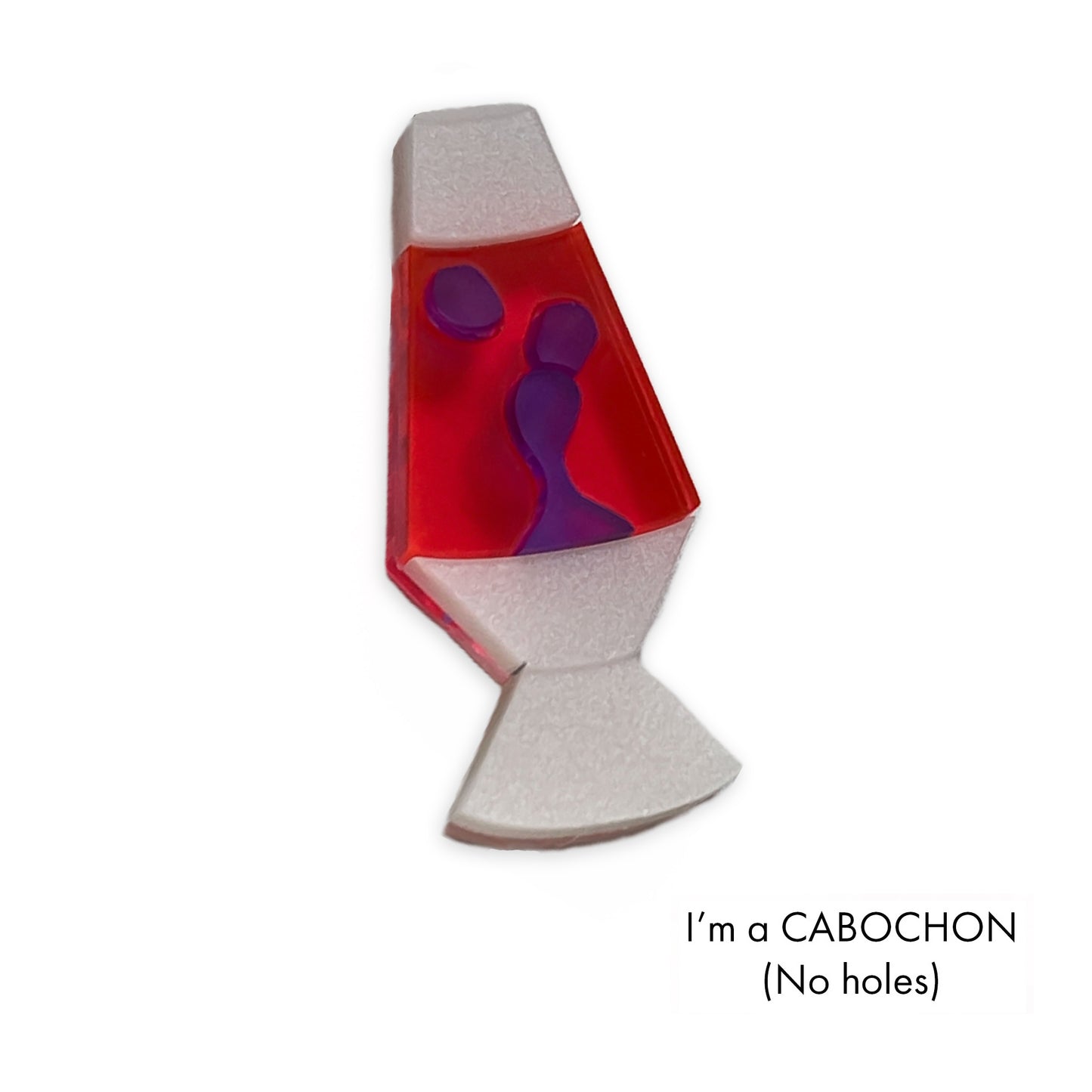 Cabochon Lava lamp classic deluxe laser cut