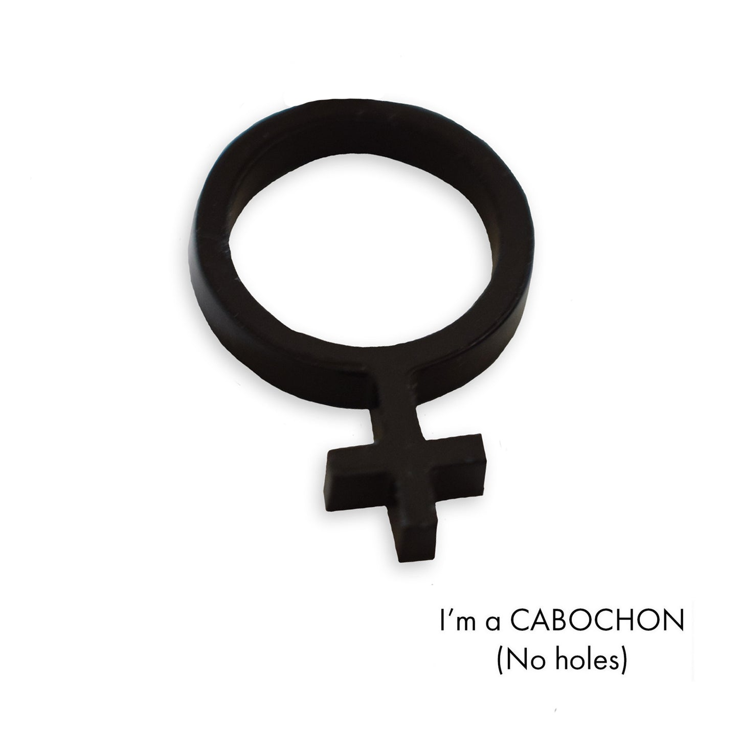 Cabochon Female laser cut