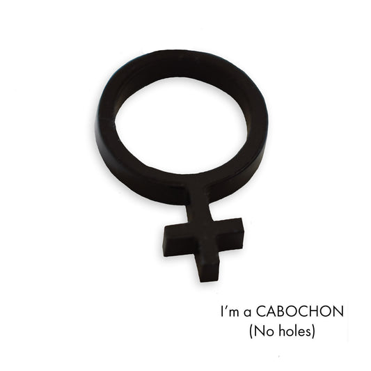 Cabochon Female laser cut