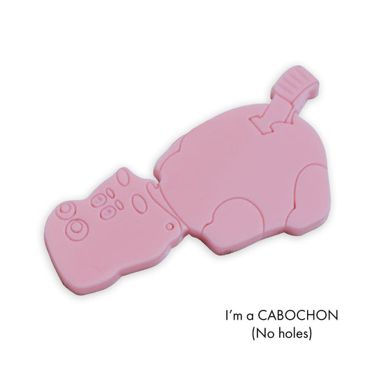 Cabochon Hungry hippo laser cut