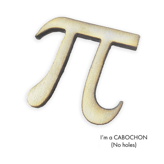Cabochon Pi laser cut
