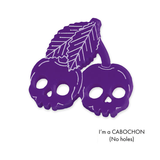 Cabochon Sour Cherry laser cut