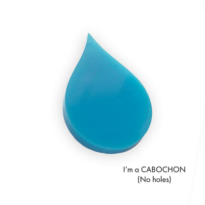Cabochon Teardrop Waterdrop shape laser cut