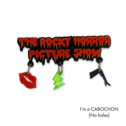 Cabochon Rocky Horror Picture Show wording deluxe