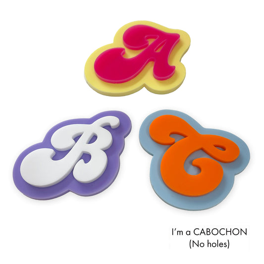 Cabochon Candy font letter deluxe