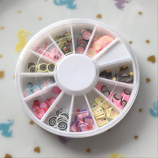 Mini cake slices (no 1)  wheel