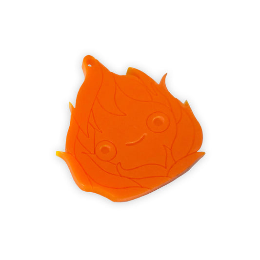 Calcifer Ghibli laser cut charm