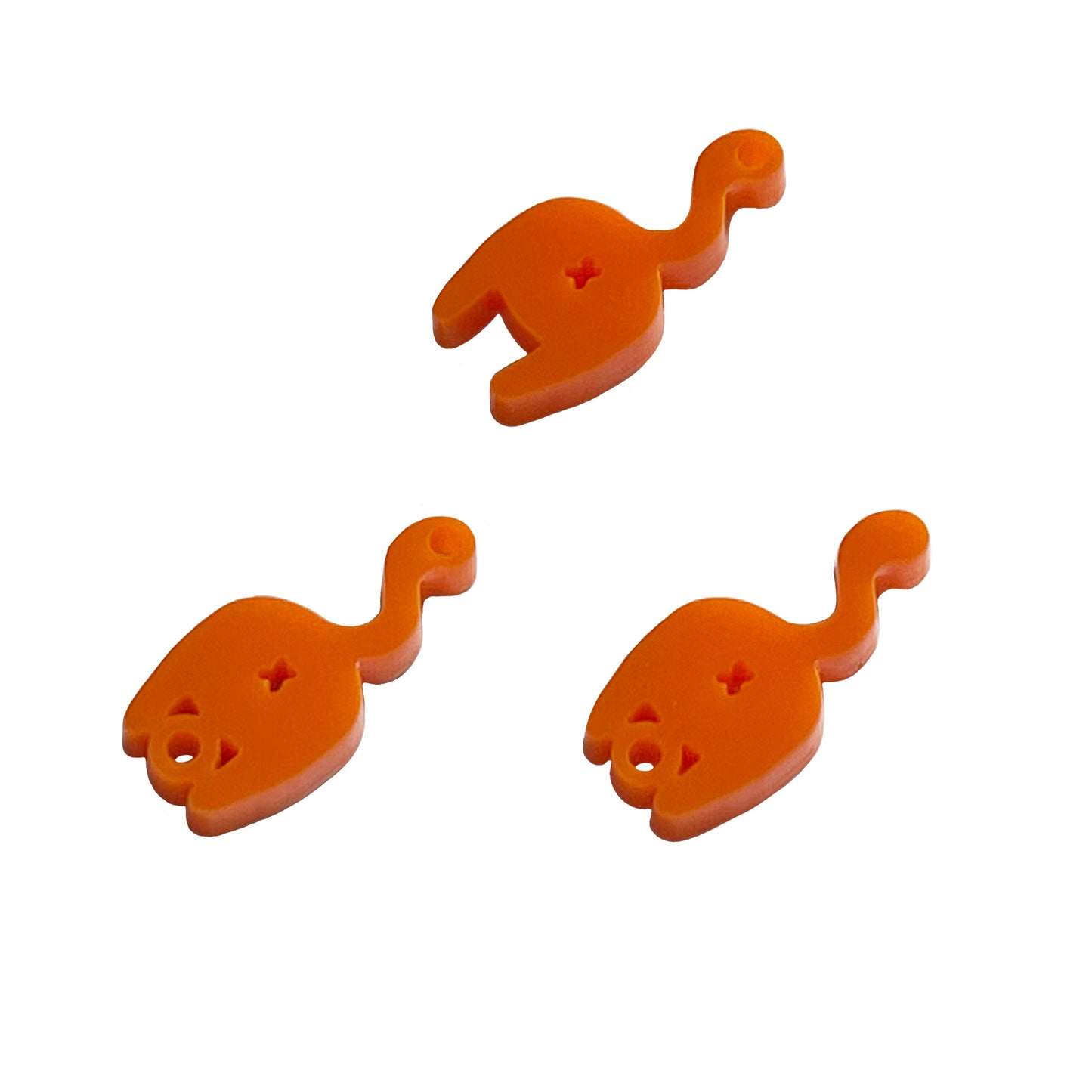 8 Cat bum link shapes, 2cm