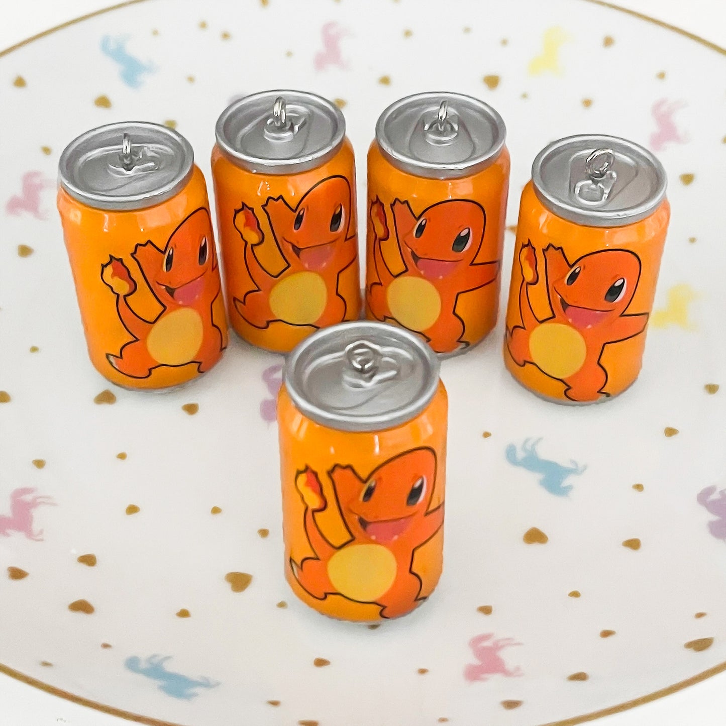 1 x Charmander soda can charm