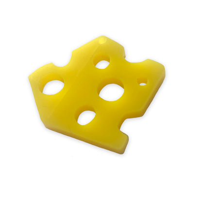 Cheese laser cut charm