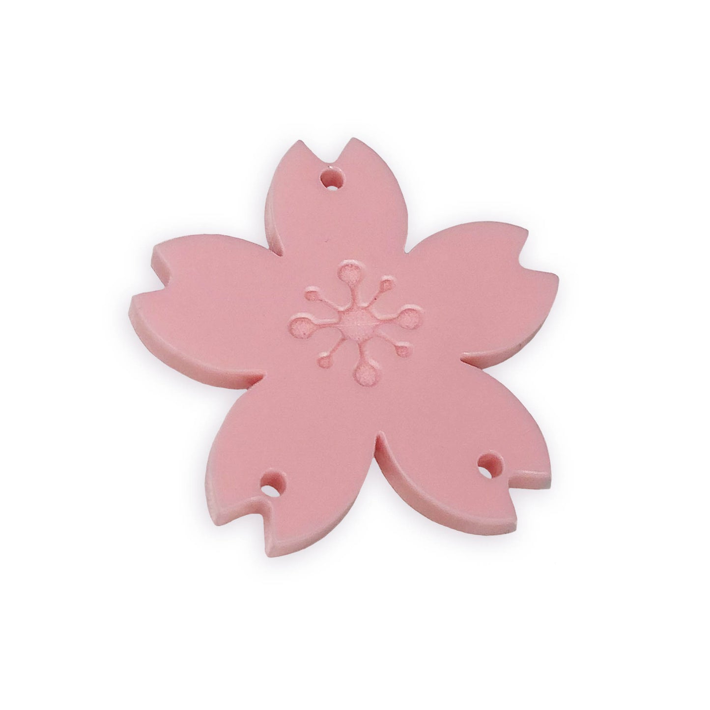 Sakura cherry blossom, 3 hole charm