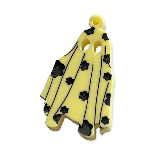 Bed sheet ghost laser cut charm