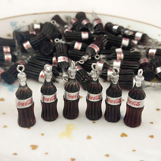4 x Diet Coke cola bottle charms