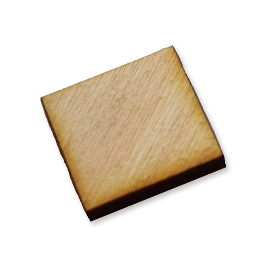 Diamond (square) shape wood blank, in any size