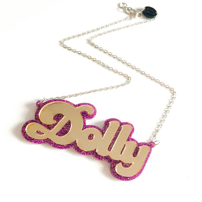 Candy font word necklace, kit or Assembled