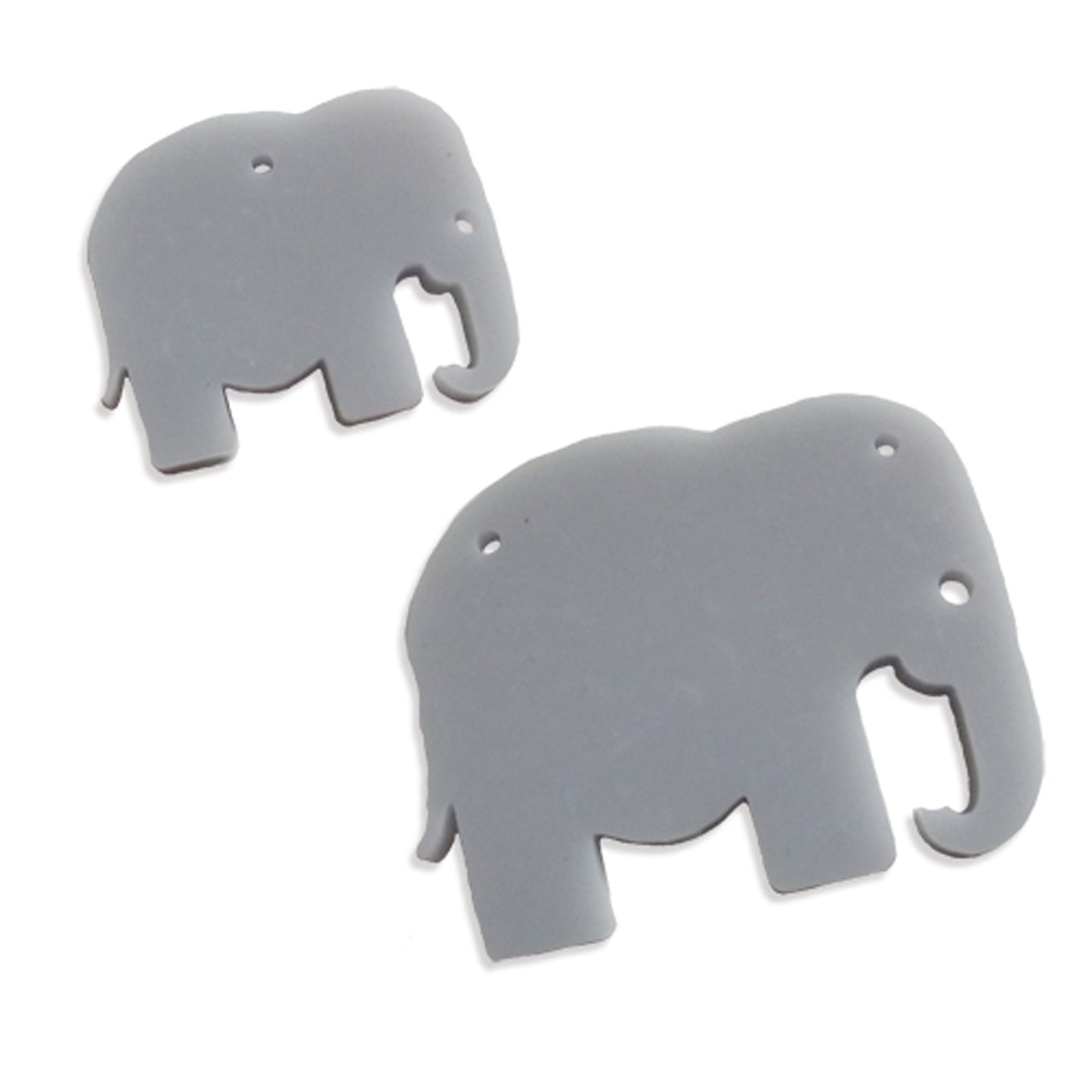 Elephant laser cut charm