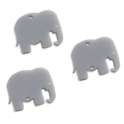 8 Elephant link shapes, 2cm