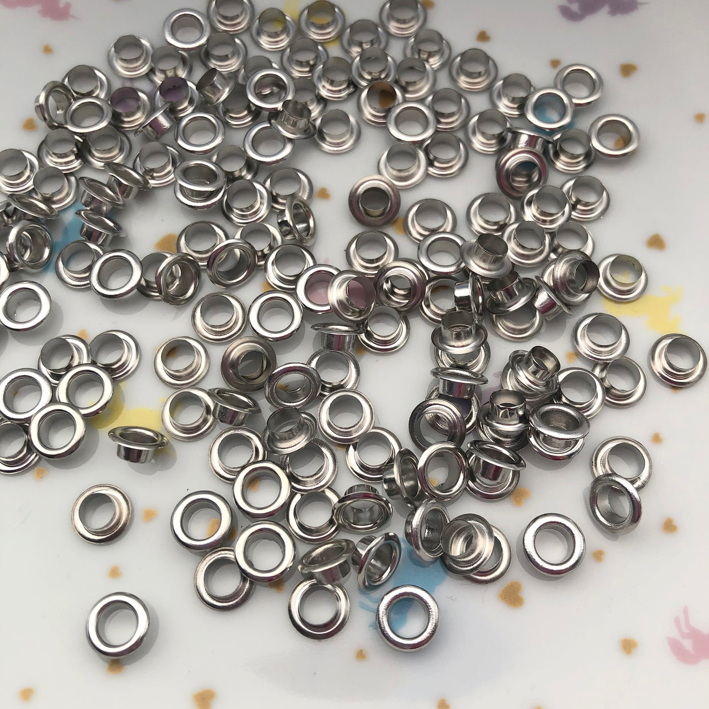 20 European style bead gromets, makes 10 complete beads