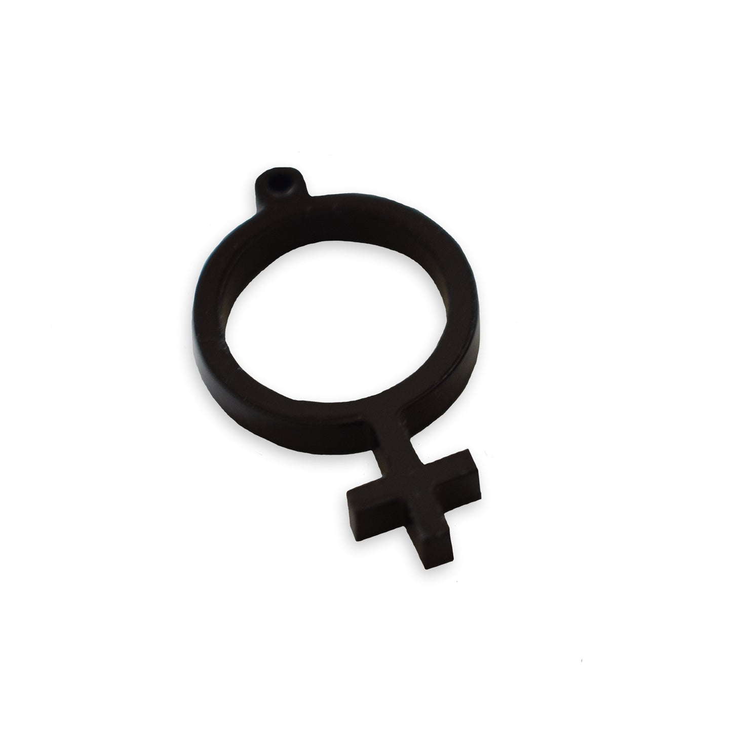 Female symbol laser cut charm