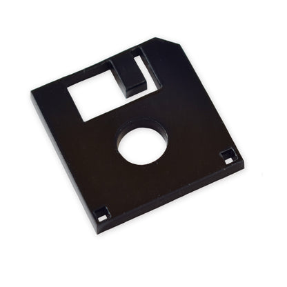 Floppy disk laser cut charm