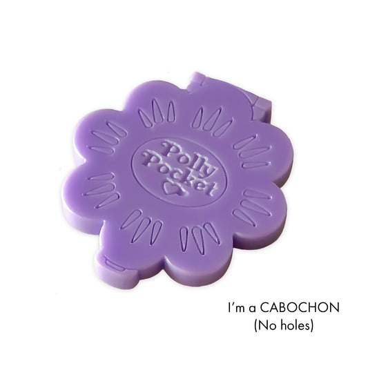 Cabochon, Flower Polly Pocket set laser cut