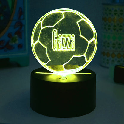 Football custom colour change lamp & remore control