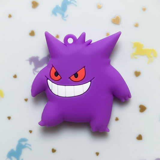 Gengar Pokemon PVC charm