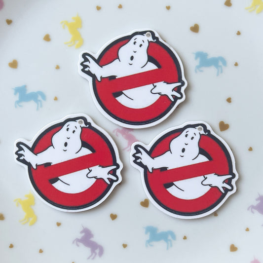 1 x Ghost Busters printed charm